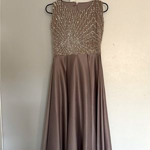 Brand new , Custom altered embellished dress for young girls